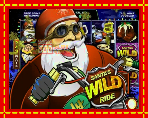 Santas Wild Ride | παίξτε στο διαδίκτυο με μοναδικά γραφικά