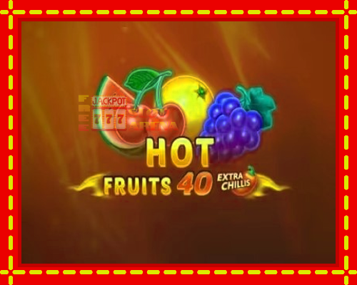 Hot Fruits 40 Extra Chillis | παίξτε στο διαδίκτυο με μοναδικά γραφικά