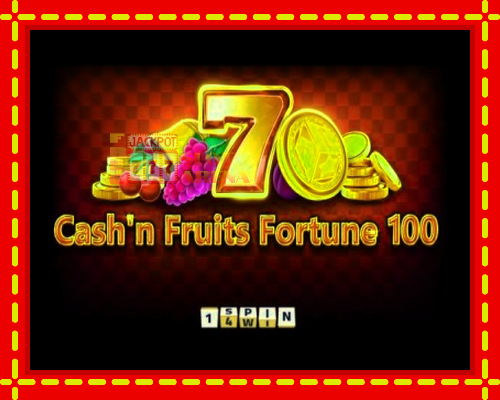 Cashn Fruits Fortune 100 | παίξτε στο διαδίκτυο με μοναδικά γραφικά