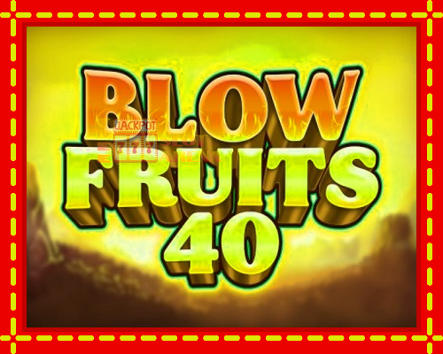 Blow Fruits 40 | παίξτε στο διαδίκτυο με μοναδικά γραφικά