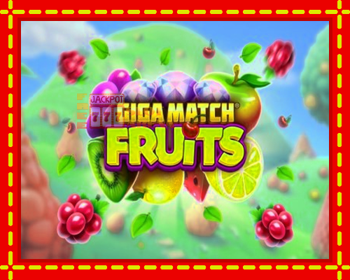 Giga Match Fruits | παίξτε στο διαδίκτυο με μοναδικά γραφικά