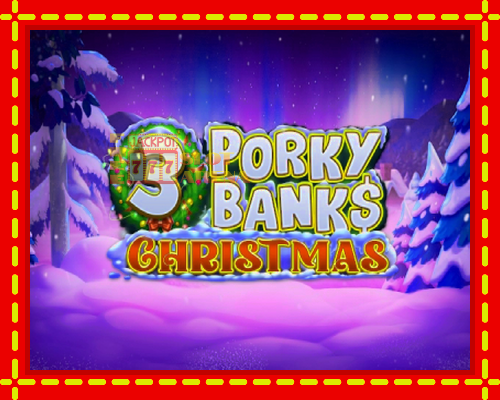 3 Porky Banks Christmas | παίξτε στο διαδίκτυο με μοναδικά γραφικά