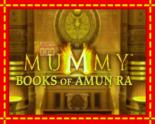 The Mummy Books of Amun Ra | παίξτε στο διαδίκτυο με μοναδικά γραφικά