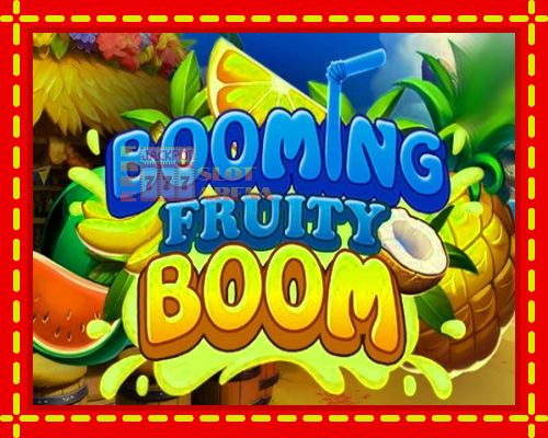 Booming Fruity Boom | παίξτε στο διαδίκτυο με μοναδικά γραφικά