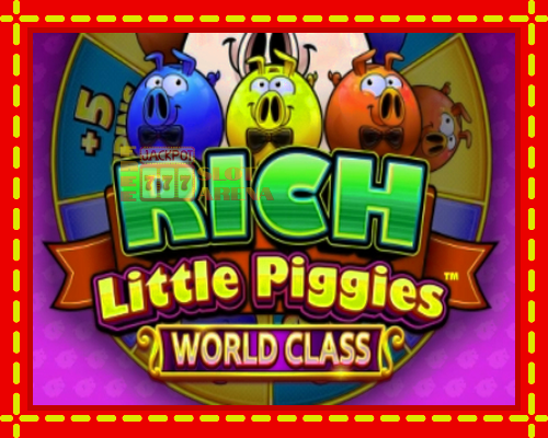 Rich Little Piggies World Class | παίξτε στο διαδίκτυο με μοναδικά γραφικά