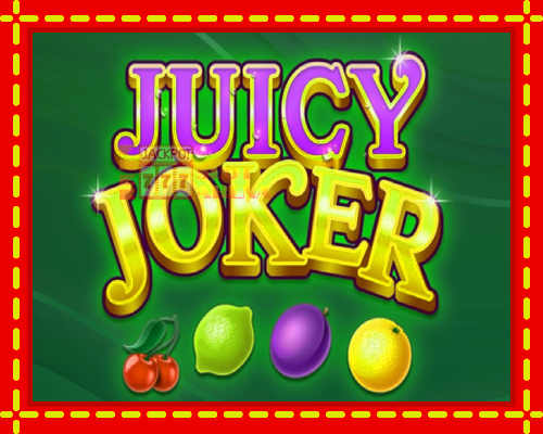 Juicy Joker | παίξτε στο διαδίκτυο με μοναδικά γραφικά