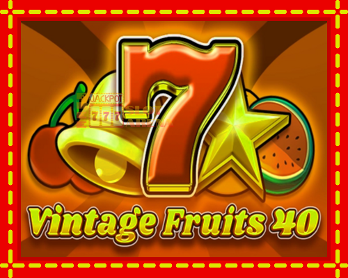 Vintage Fruits 40 | παίξτε στο διαδίκτυο με μοναδικά γραφικά