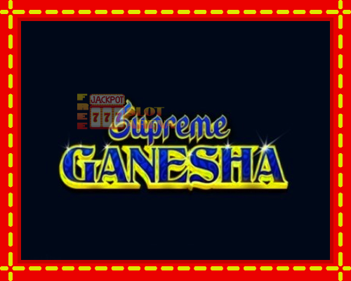 Supreme Ganesha | παίξτε στο διαδίκτυο με μοναδικά γραφικά