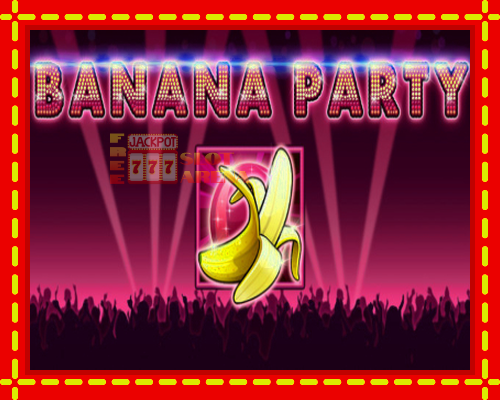 Banana Party | παίξτε στο διαδίκτυο με μοναδικά γραφικά